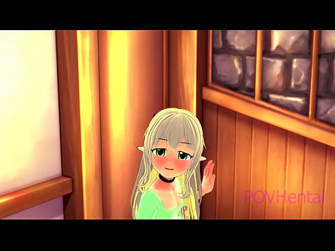 ❤️ (ໃສ່ກັບດັກ) Elvish maid ຊ່ວຍໃຫ້ທ່ານລ້າງຫນ້າຂອງທ່ານ. ❤️❌ ໜັງໂປ້ ຢູ່ພວກເຮົາ ❌❤